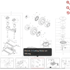 Zylindrischer Stift 59002613 FÜR ORIGINAL KRESS ROBOTER | Newgardenstore.eu