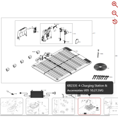 Striscia magnetica 59003846 PER ROBOT ORIGINALE KRESS | Newgardenstore.eu