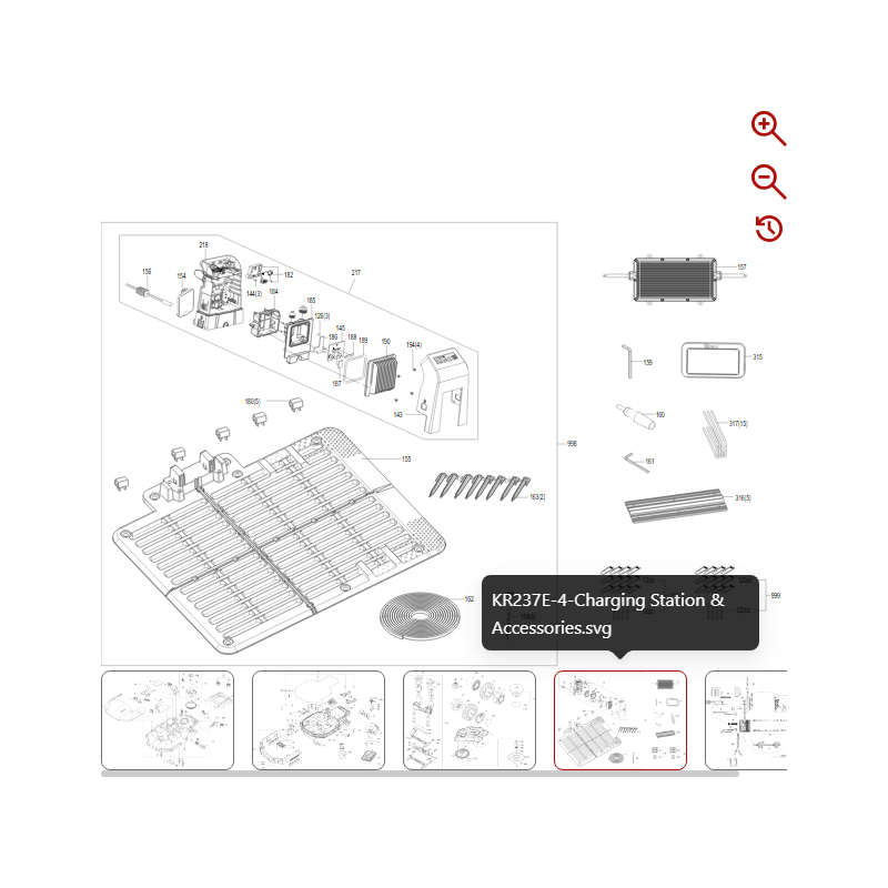 Thermal Pad 1 59005538 FOR ORIGINAL KRESS ROBOT