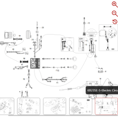 Scheda di controllo regolazione altezza taglio 59007149 PER ROBOT ORIGINALE KRESS | Newgardenstore.eu