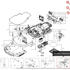 Placa del sensor de aleta Hall 59002479 PARA ROBOT KRESS ORIGINAL | Newgardenstore.eu