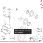 Support plate 59002614 FOR ORIGINAL KRESS ROBOT