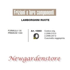 Roulement de butée LAMBORGHINI 15883 Formule 135 Premium 1300 tracteur | Newgardenstore.eu