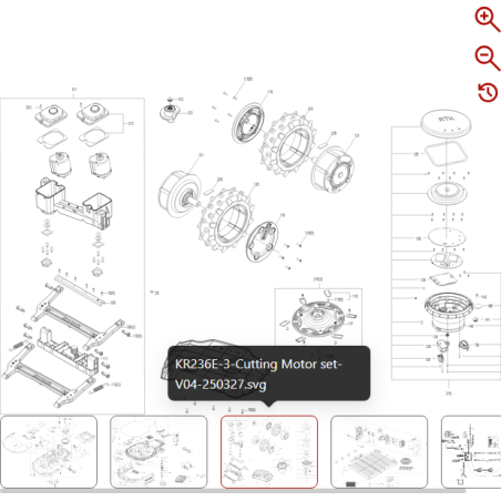 Case 59003834 FOR ORIGINAL KRESS ROBOT | Newgardenstore.eu
