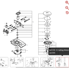 Componentes del módulo RTK 59005612 PARA ROBOT KRESS ORIGINAL | Newgardenstore.eu