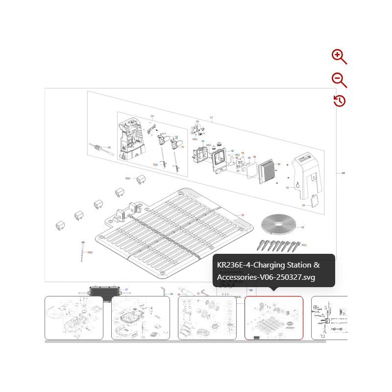 Scheda di alimentazione 59005529 PER ROBOT ORIGINALE KRESS
