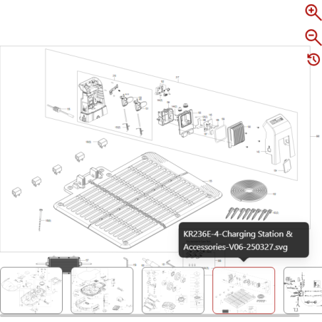 Carte d'alimentation 59005529 POUR ROBOT KRESS ORIGINAL | Newgardenstore.eu