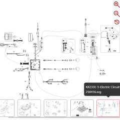 Sensor ultrasónico derecho 59002591 PARA ROBOT KRESS ORIGINAL