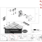Scheda di alimentazione 59003827 PER ROBOT ORIGINALE KRESS