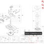 Motore di taglio ASM 59007127 PER ROBOT ORIGINALE KRESS