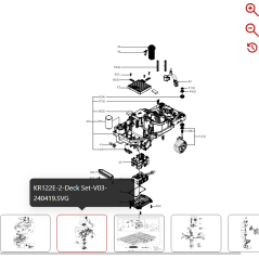KRESS 59003542 Electronic Fence Cover for Original Robot | Newgardenstore.eu