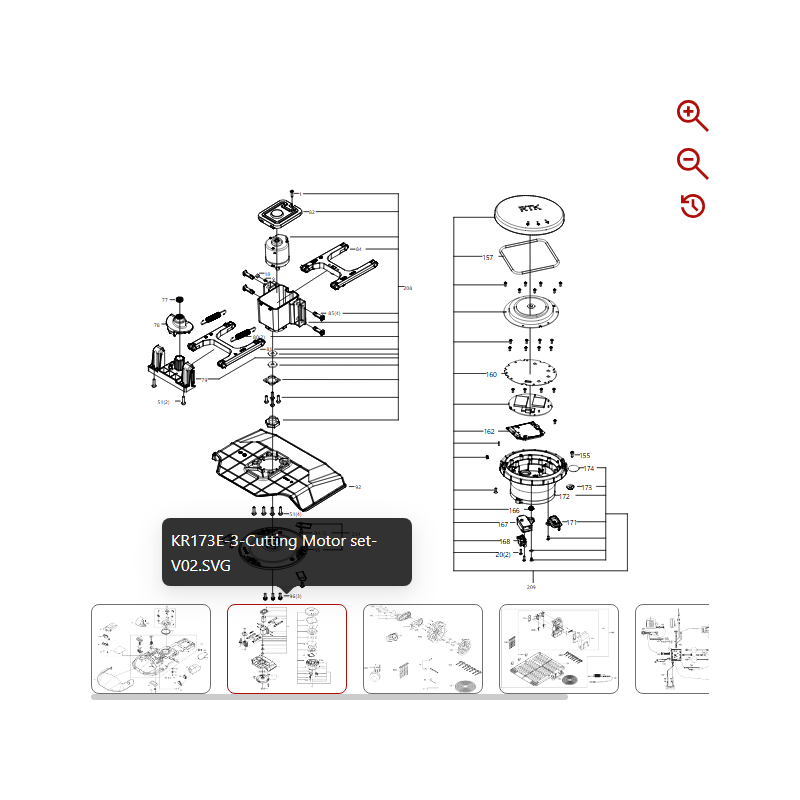 Anello adattatore 59003816 PER ROBOT ORIGINALE KRESS