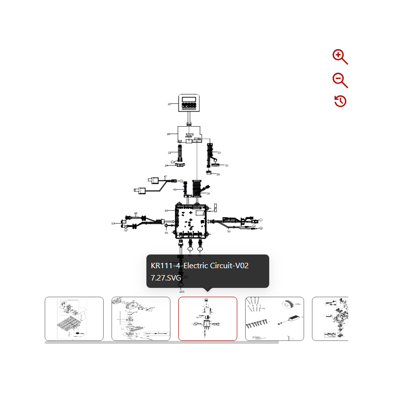 Cavo 59000227 PER ROBOT ORIGINALE KRESS