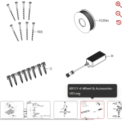 Begrenzungsdraht (200 m) 59000248 FÜR ORIGINAL KRESS ROBOTER | Newgardenstore.eu