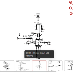 Filo di connessione 59000280 PER ROBOT ORIGINALE KRESS