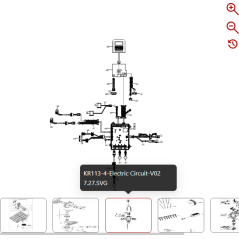 Connection wire 59000280 FOR ORIGINAL KRESS ROBOT | Newgardenstore.eu