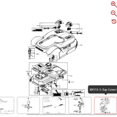 Filo di connessione 59000280 PER ROBOT ORIGINALE KRESS | Newgardenstore.eu