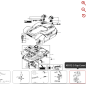 Bloque de montaje 59000279 PARA ROBOT KRESS ORIGINAL