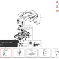 Ladeplatte 59006354 FÜR ORIGINAL KRESS ROBOTER