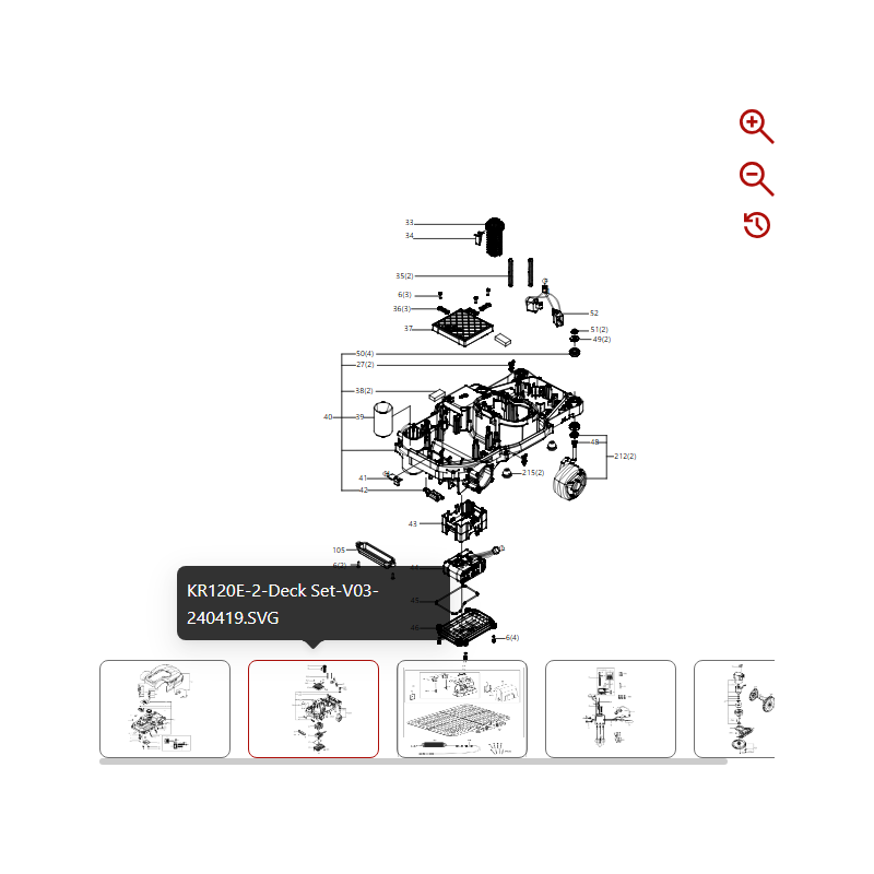 Esponja 59001857 PARA ROBOT KRESS ORIGINAL