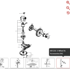 Vite ST4.8*16 59001435 PER ROBOT ORIGINALE KRESS | Newgardenstore.eu
