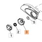 Chainsaw chain guard knob support GS180E GS200E ORIGINAL OLEOMAC 51030081