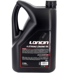 Aceite de motor de gasolina de 4 tiempos LONCIN SAE 10W30 para cortacéspedes - 5 L