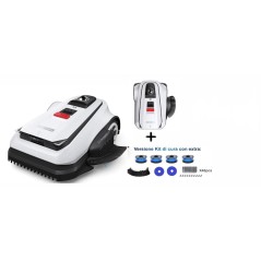 ECOVACS A2000 LiDAR PRO 2000m2 TruEdge Trimmer robot mower included | Newgardenstore.eu