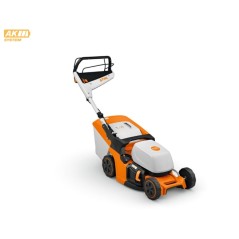 AK STIHL RMA443V battery-powered lawnmower, 41 cm cutting width, 52 L grass catcher | Newgardenstore.eu