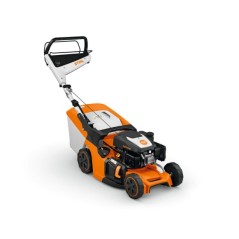 STIHL RM443V 139cc petrol lawnmower, 41cm cutting width, 52L grass catcher | Newgardenstore.eu