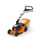 Cortadora de césped a gasolina STIHL RM443V de 139 cc, ancho de corte de 41 cm, recolector de césped de 52 L