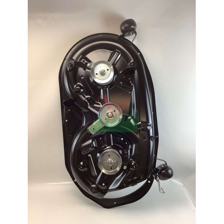 Tractor cortacésped STIGA SD98 original con plataforma de corte ensamblada sin cuchillas. | Newgardenstore.eu