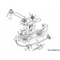 Piatto di taglio trattorino tagliaerba XZ2107I ORIGINALE CUB CADET 603-05395-CY