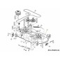 Plataforma de corte para tractor cortacésped XZ2117I, original MTD Cub Cadet 603-05396-CY
