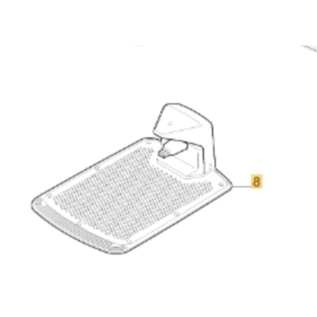 Base de carga ORIGINAL STIGA a3000 rtk robot cortacésped 381795002/0 | Newgardenstore.eu