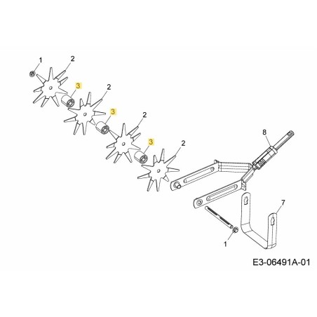 ESPACIADOR 1615200 ORIGINAL MTD | Newgardenstore.eu