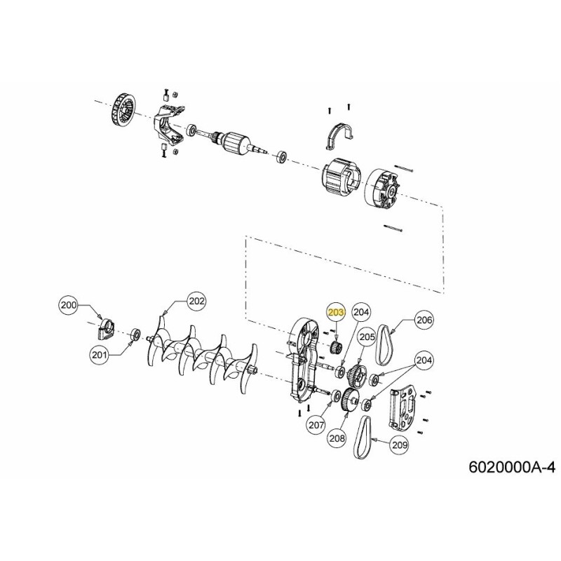 6020160 6020160 ORIGINALE MTD 6020160 6020160 ORIGINALE MTD