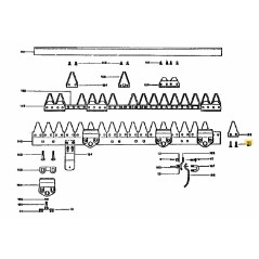 Remache avellanado 5,6 x 16 Q40-4964 ORIGINAL MTD | Newgardenstore.eu