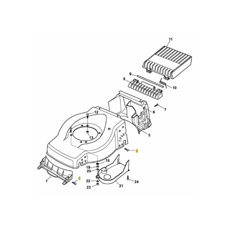 VITE G3 12728686/0 6040137 ORIGINALE MTD | Newgardenstore.eu