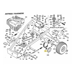 Kettenschloss 6150905 Original MTD