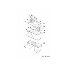 Interruptor L2 7513061 ORIGINAL MTD