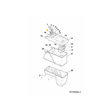 Switch L2 7513061 ORIGINAL MTD | Newgardenstore.eu
