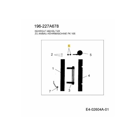 KIT DI MONTAGGIO GUIDA PULEGGIA 4AZ-S07 ORIGINALE MTD | Newgardenstore.eu
