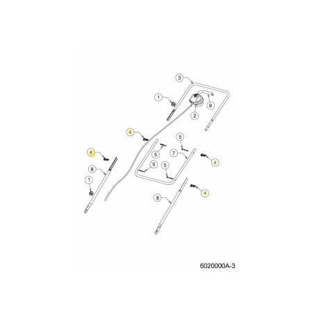 WING NUT 6020318 ORIGINAL MTD | Newgardenstore.eu