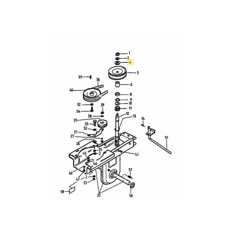 Unterlegscheibe 092.48.286 Original MTD | Newgardenstore.eu