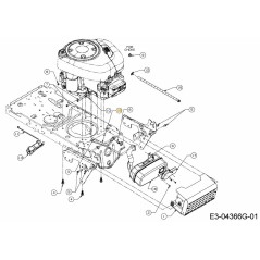 BRKT:MOTEUR:MOD 21 783-06510637 ORIGINAL MTD | Newgardenstore.eu