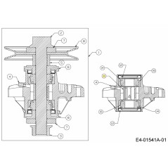BUSHING 750-3190A ORIGINAL MTD | Newgardenstore.eu