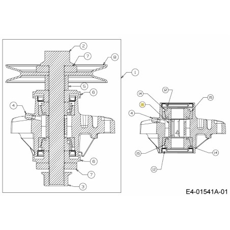 Buchse 750-3190A Original MTD | Newgardenstore.eu