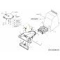 Gabel, Hubgabel 731-2485A Original MTD Gabel, Hubgabel 731-2485A Original MTD