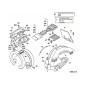 POIGNÉE DE PROTECTION POUR LES MAINS 7490306 ORIGINALE MTD
